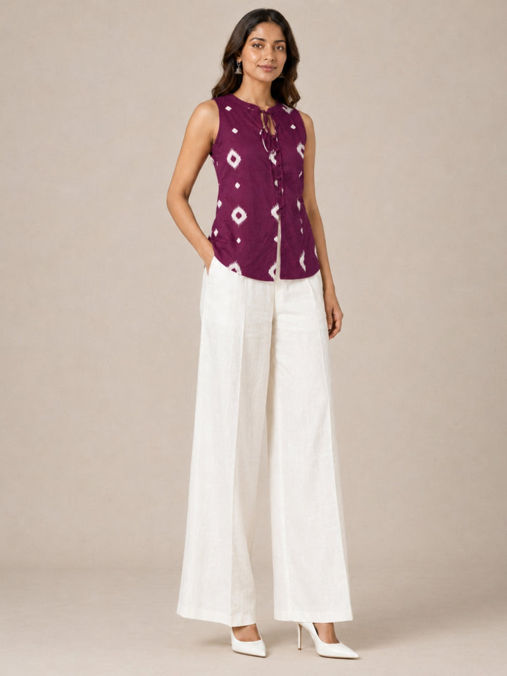 Swara Neck-Tie Top