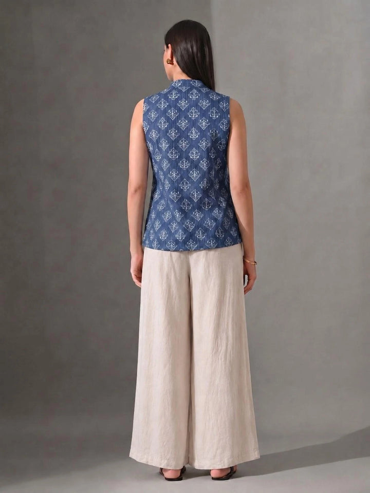 Kaya  Neck-Tie Vest