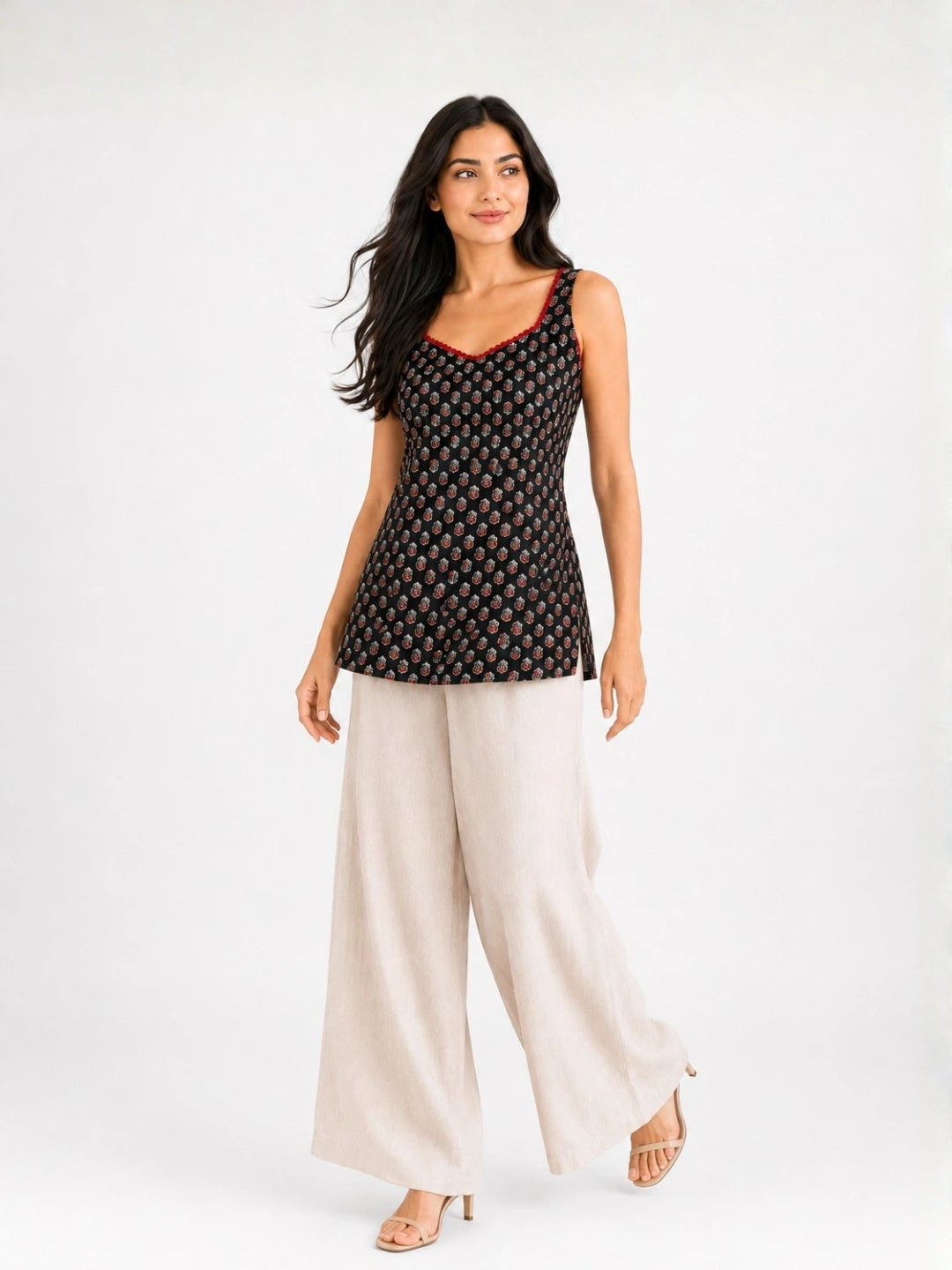 Vibha Black Top