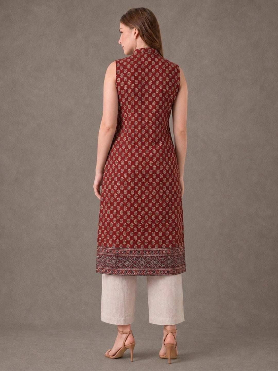 Mahira Red Kurta