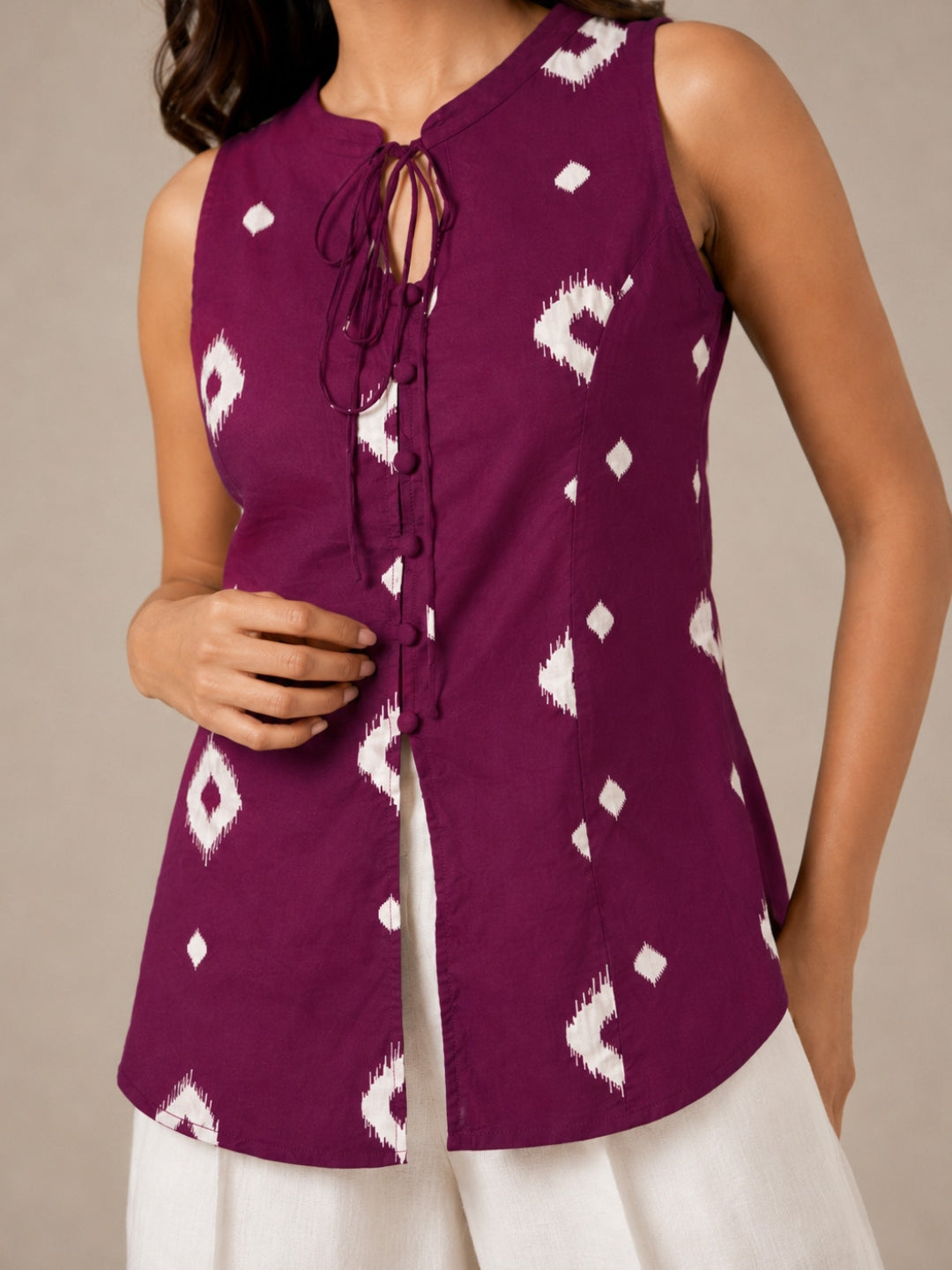 Swara Neck-Tie Top