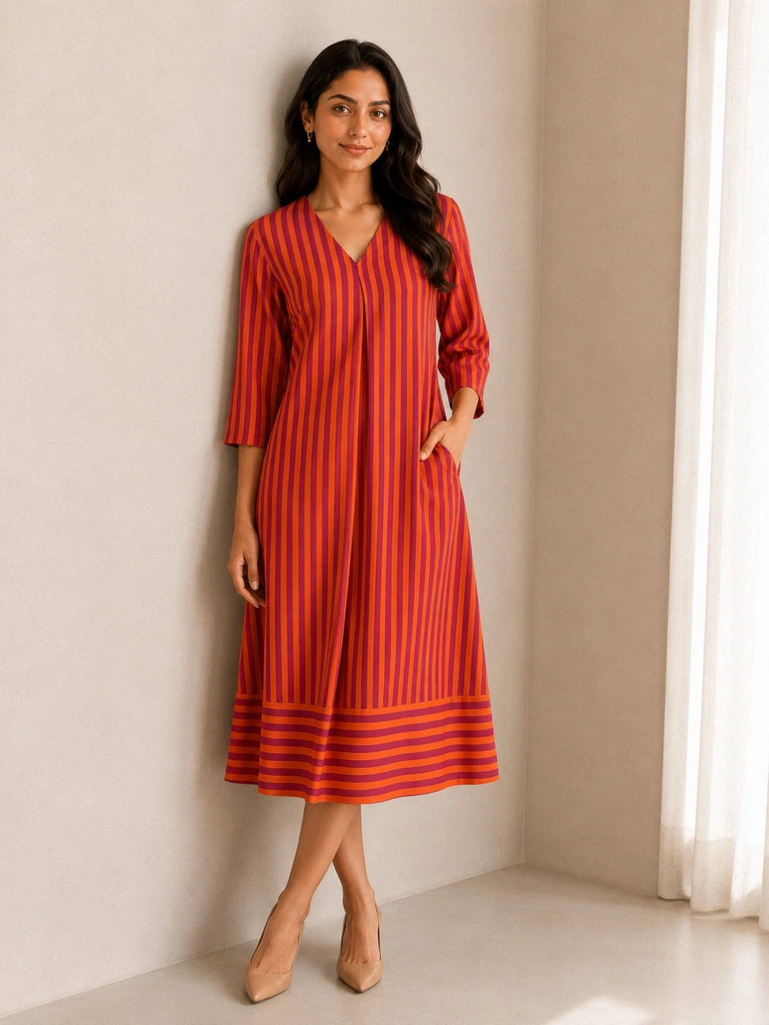 Sunsest Stripe Dress