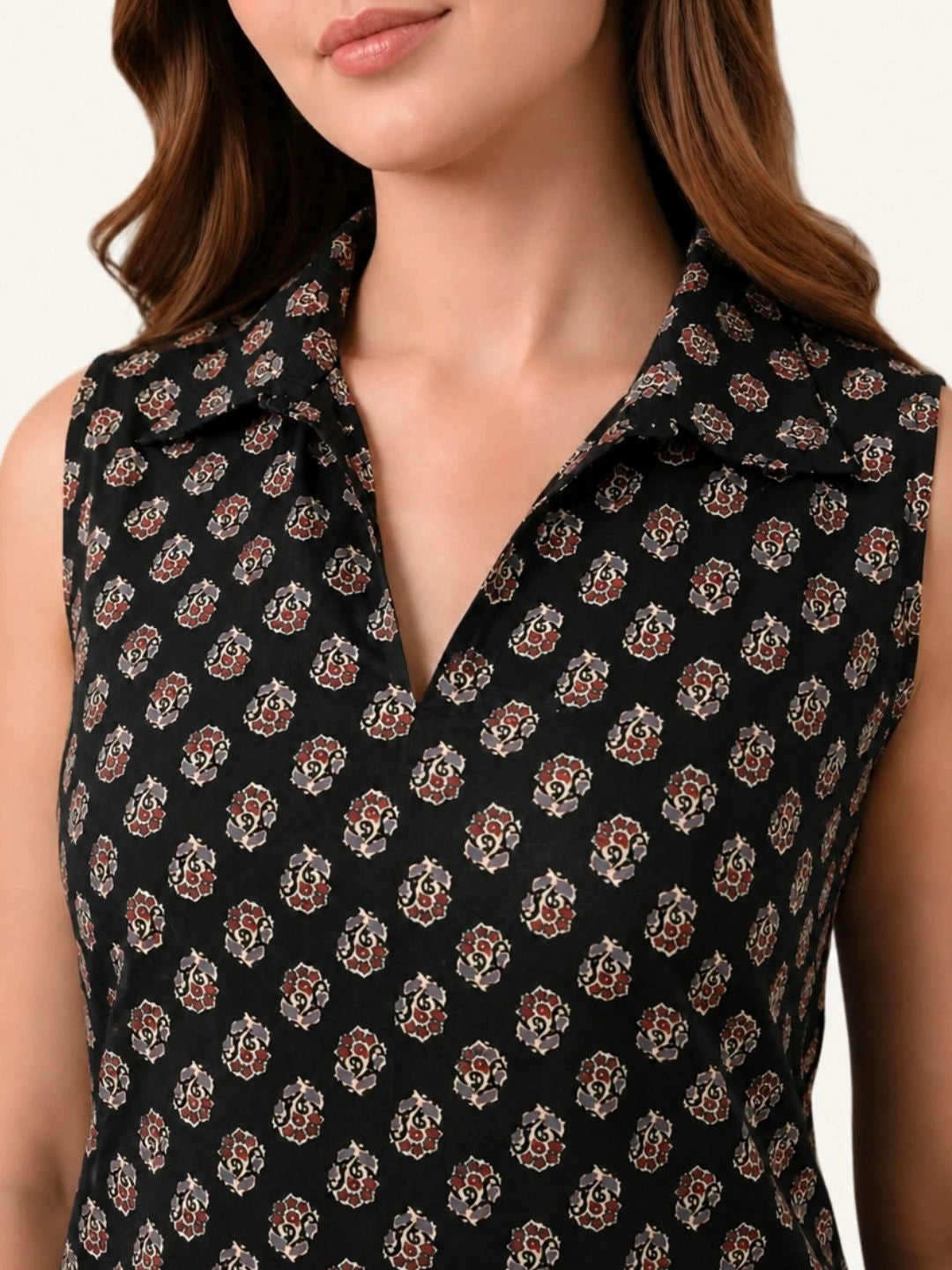 Avira Black Kurta