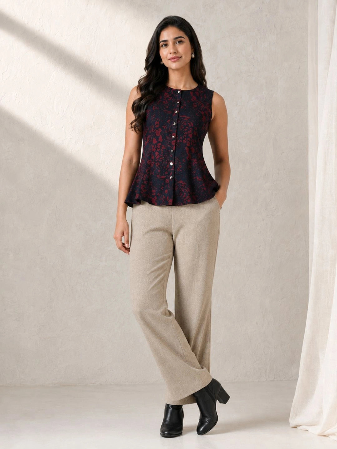 Surmayi Scarlet Vest
