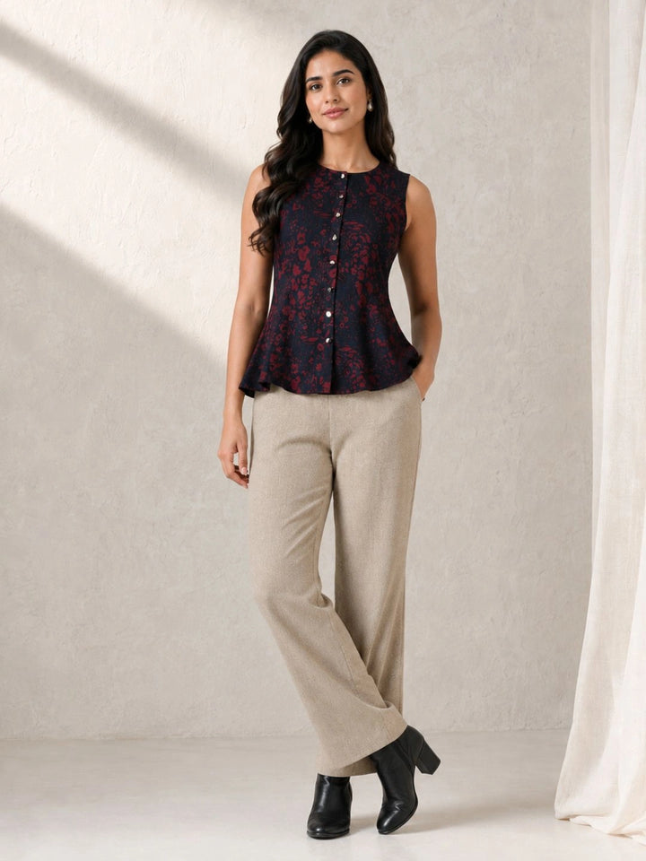 Surmayi Scarlet Vest