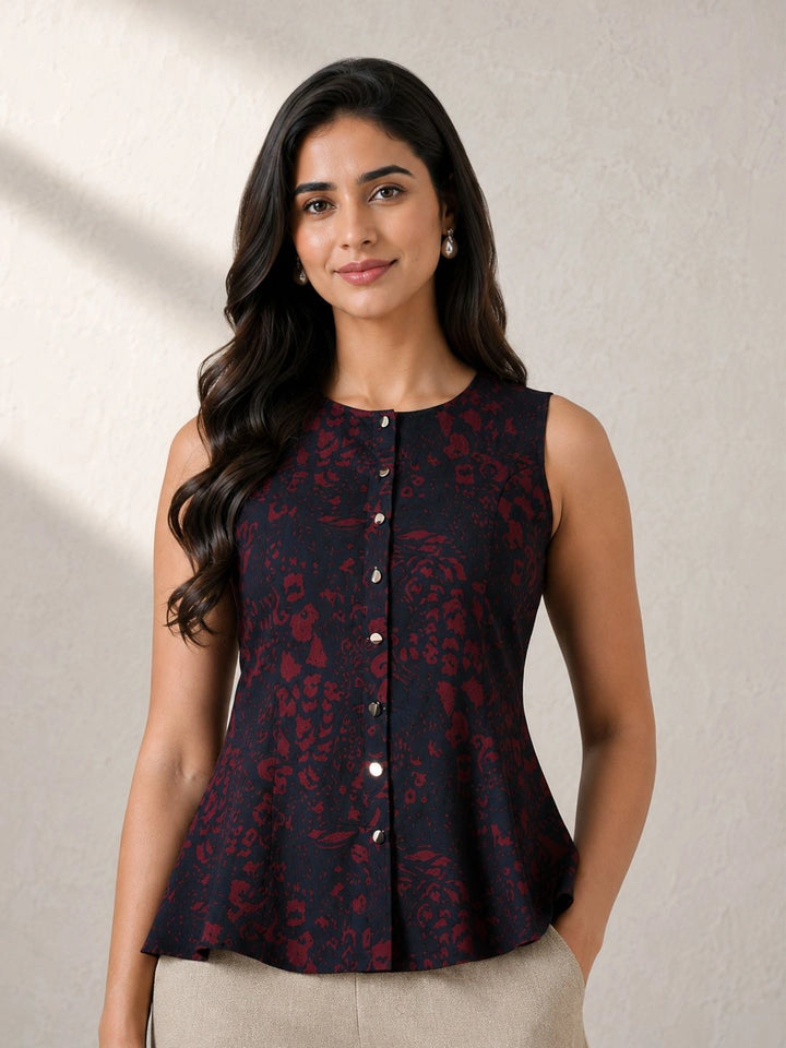 Surmayi Scarlet Vest