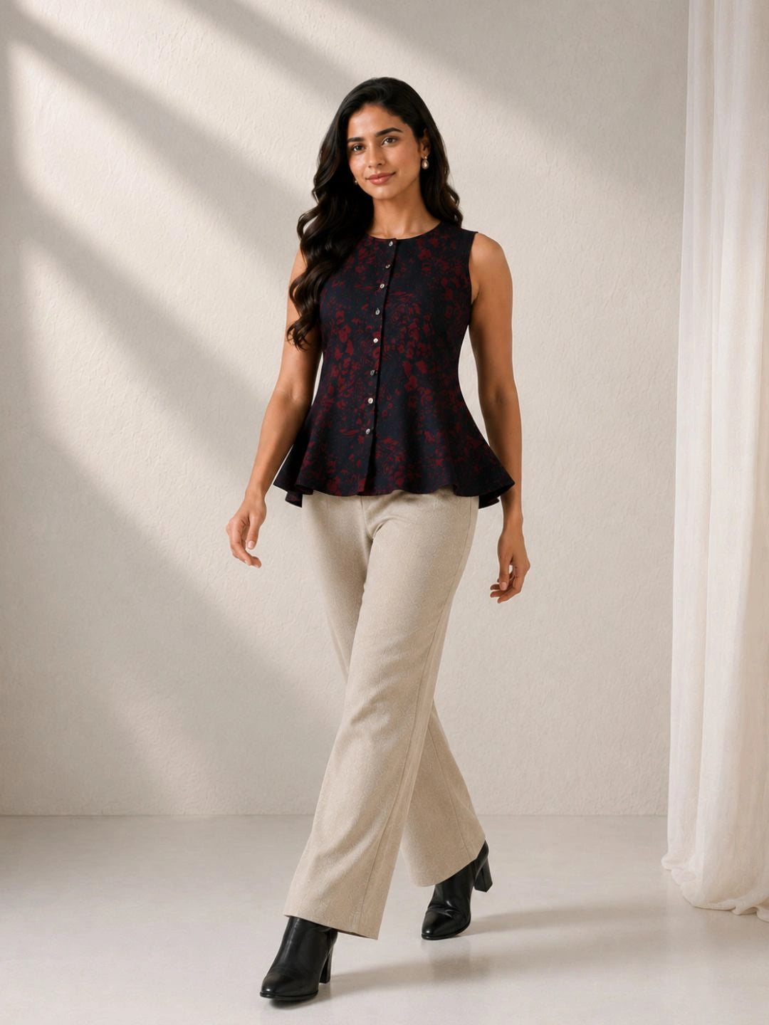 Surmayi Scarlet Vest