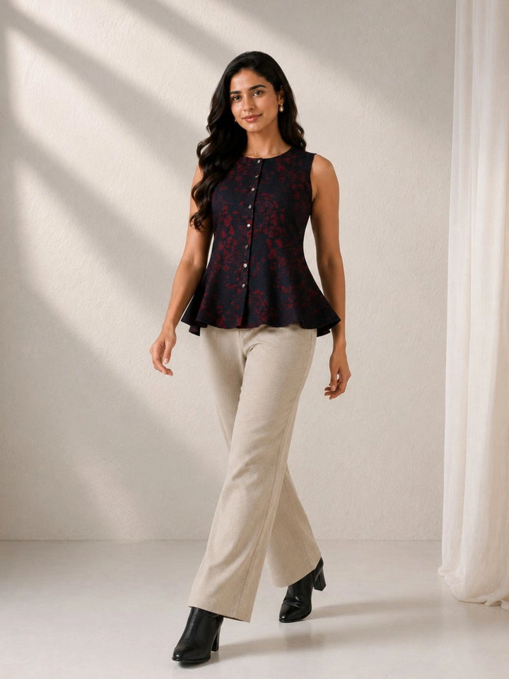 Surmayi Scarlet Vest