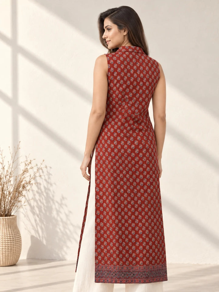 Mahira Red Kurta