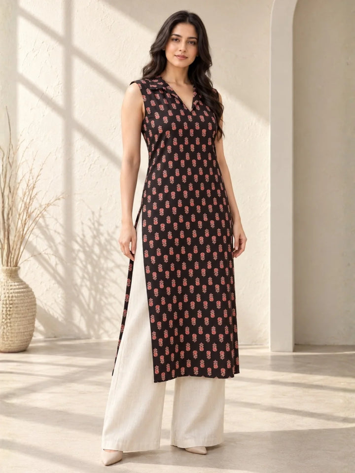 Arshiya Black Kurta