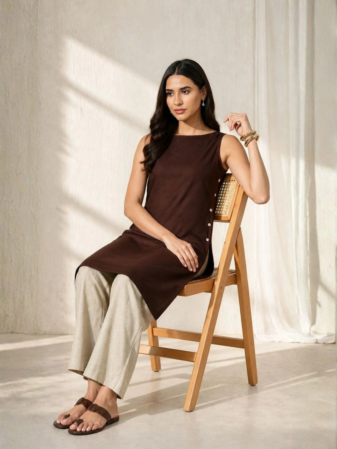 Angira Buttonline Kurti