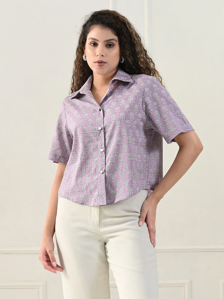 Lavender Trails Shirt