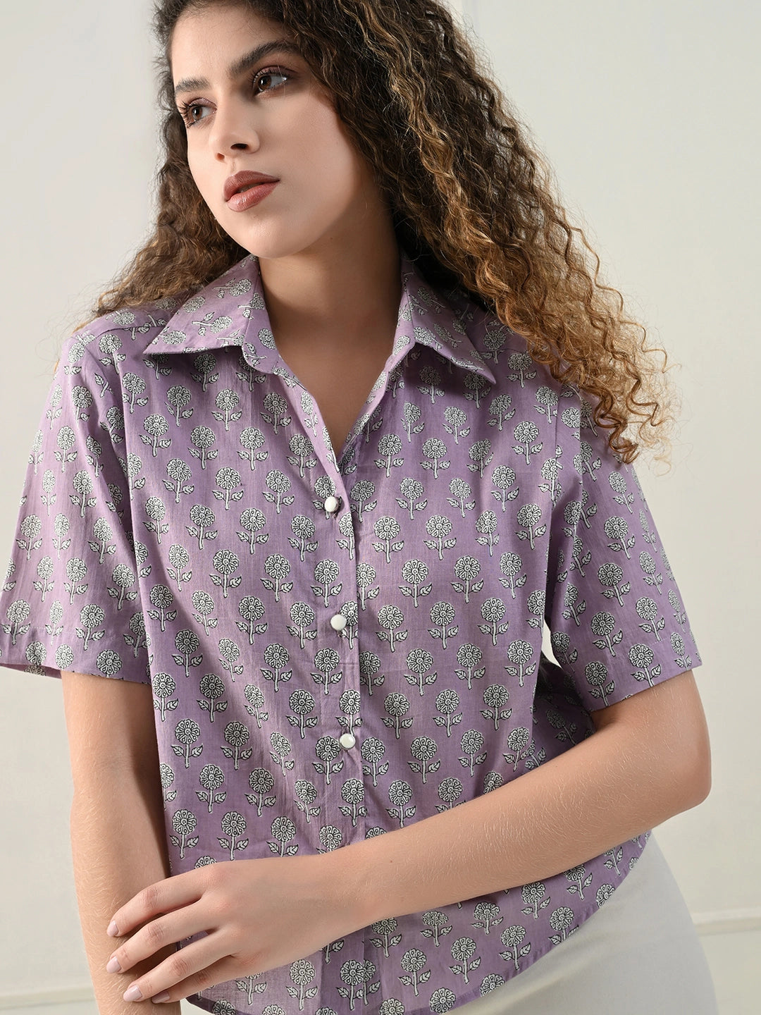 Lavender Trails Shirt