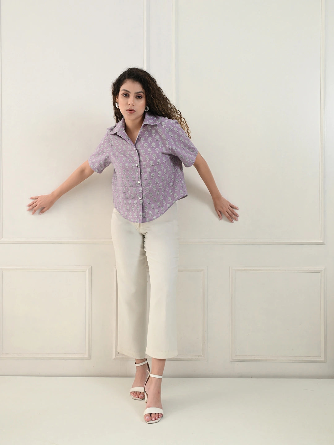 Lavender Trails Shirt