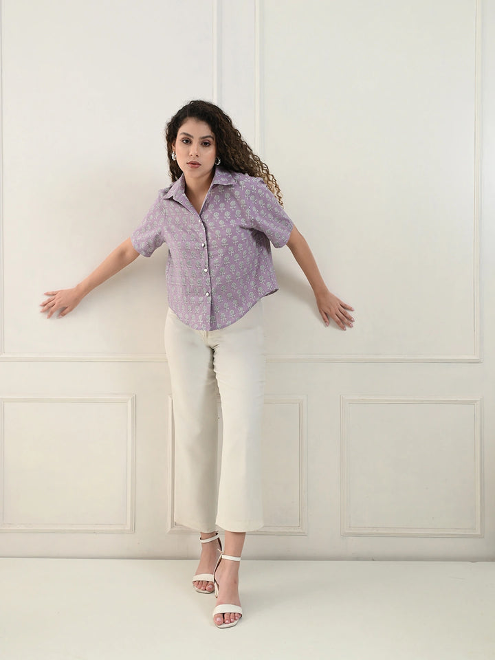 Lavender Trails Shirt