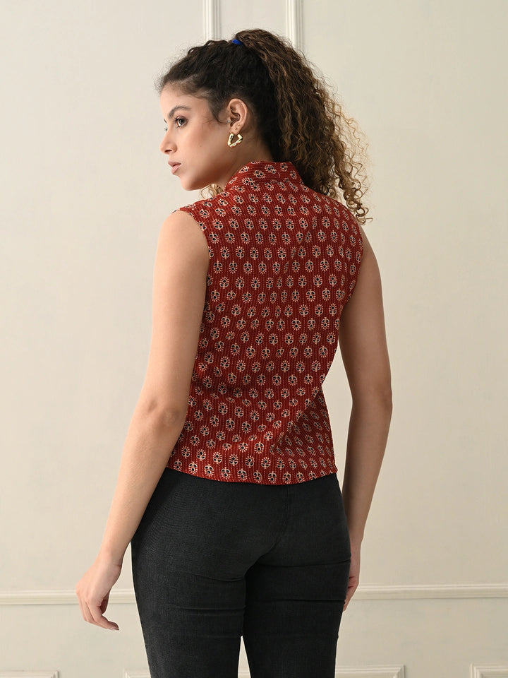 Mystic Maroon Vest