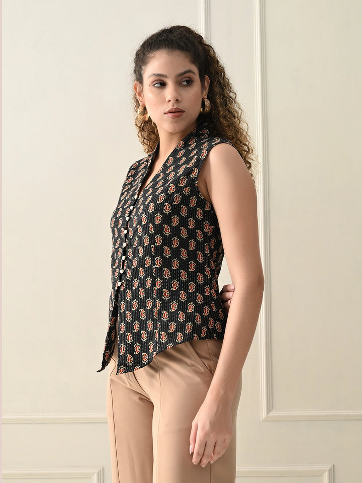 Paisley Bloom Vest