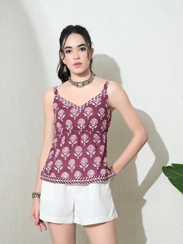 Jamuni Peplum Top