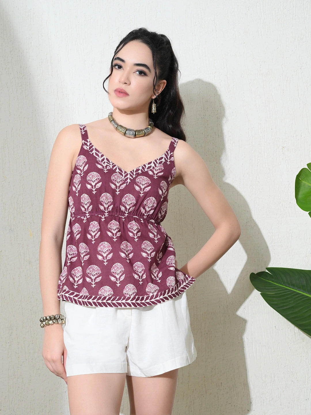 Jamuni Peplum Top