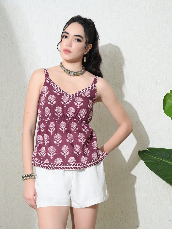 Jamuni Peplum Top