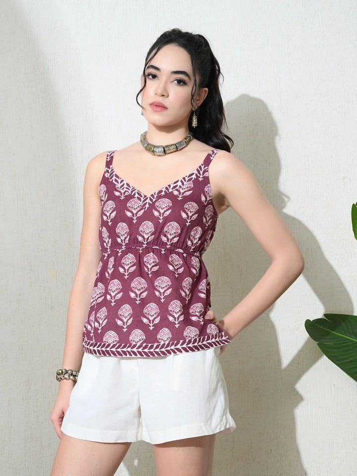 Jamuni Peplum Top