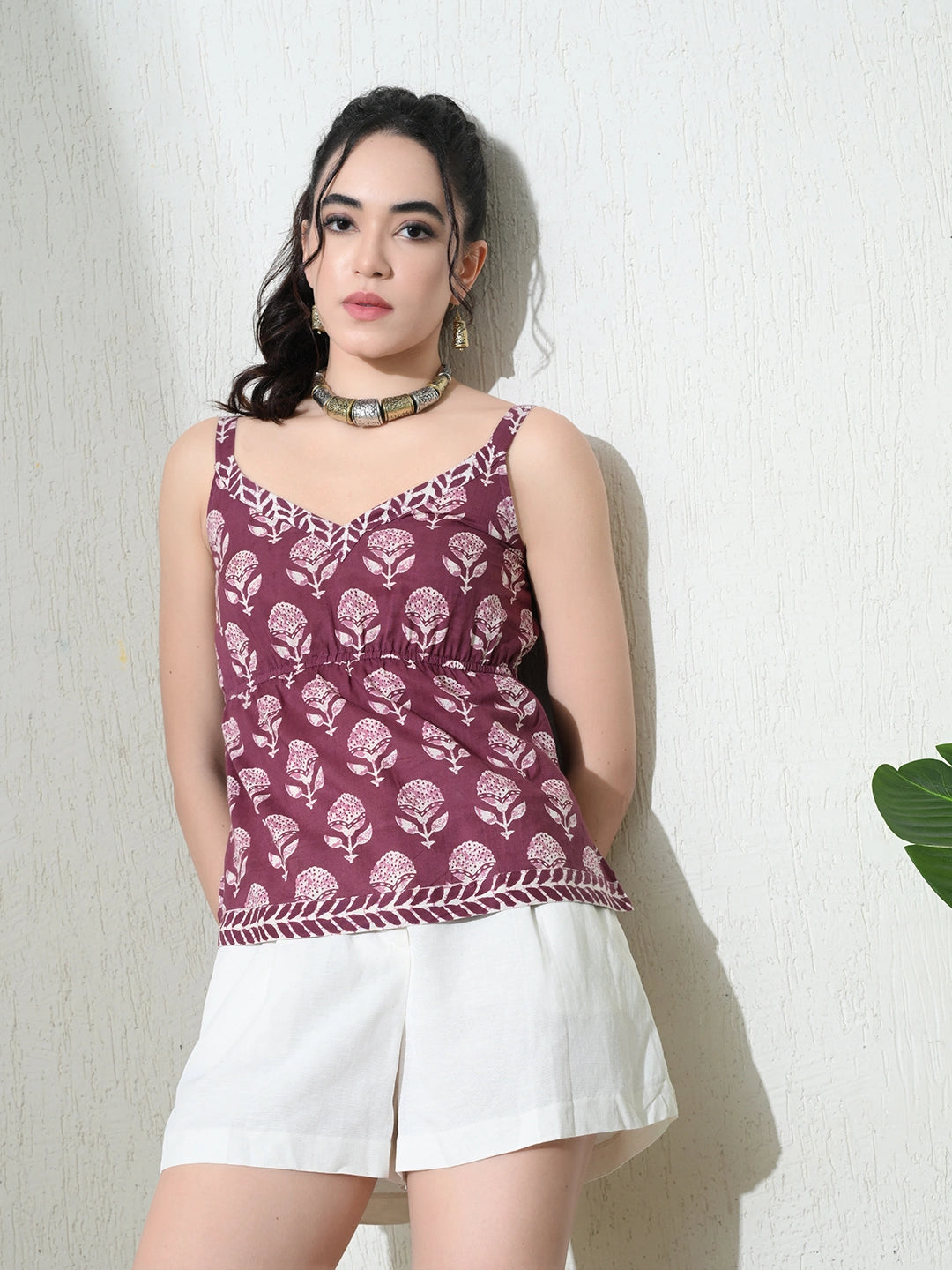 Jamuni Peplum Top