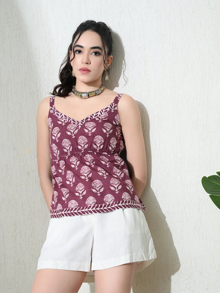Jamuni Peplum Top
