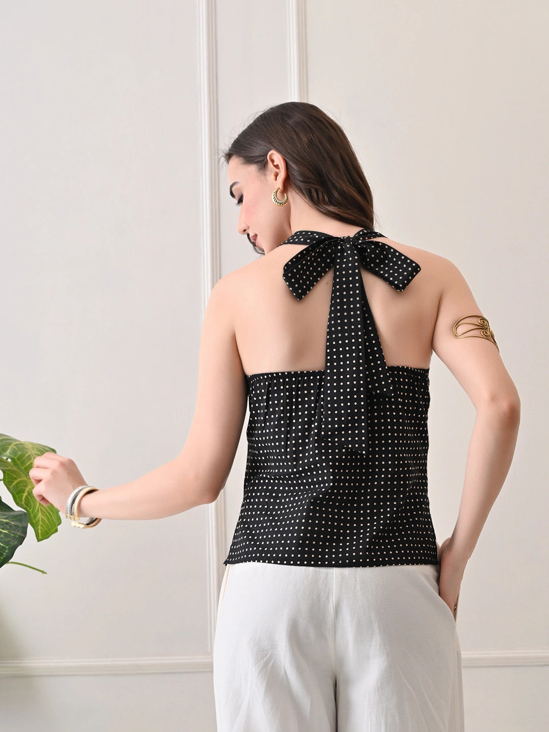 Saanjh Noir Top