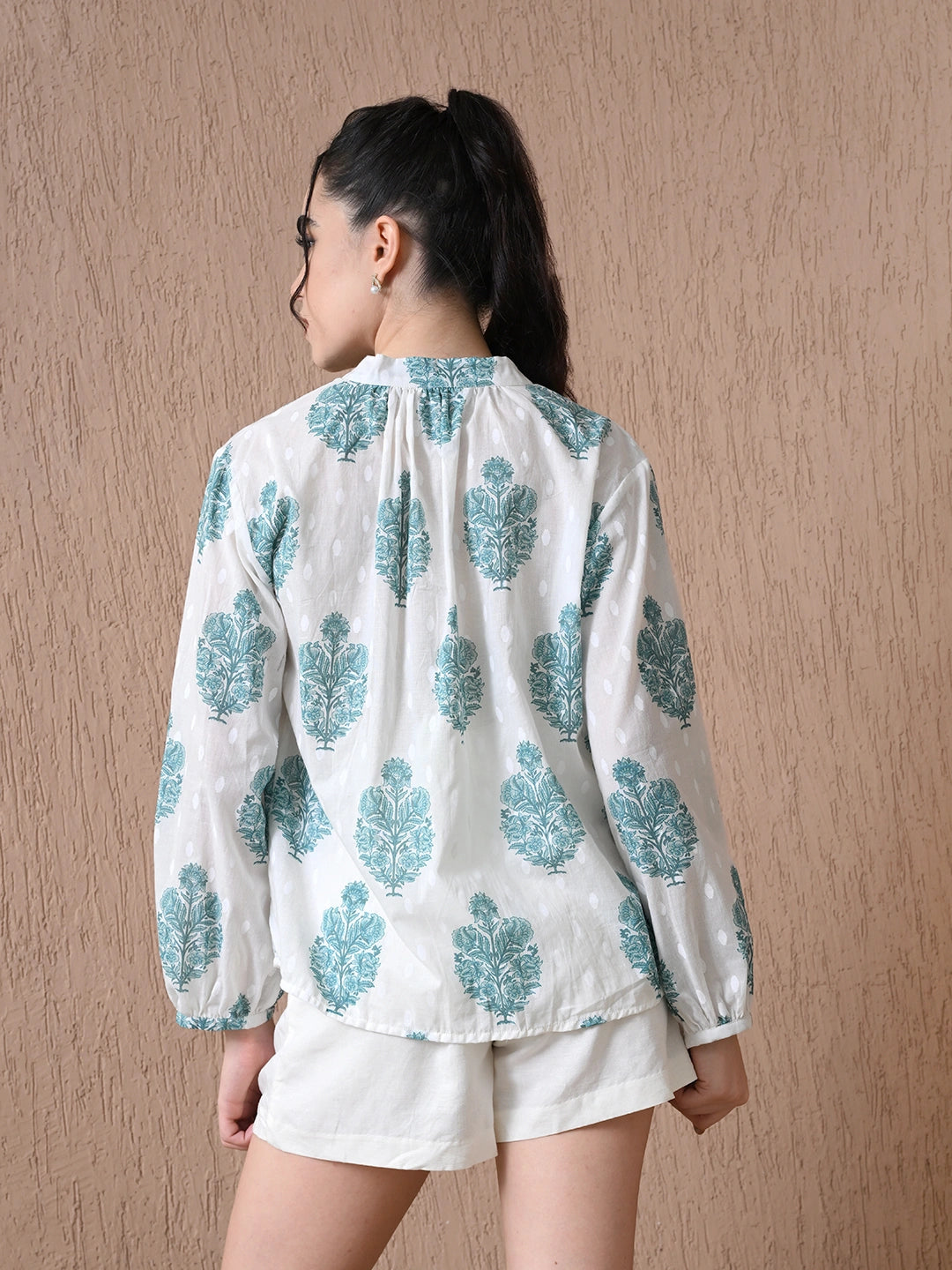 Indie Teal Shirt