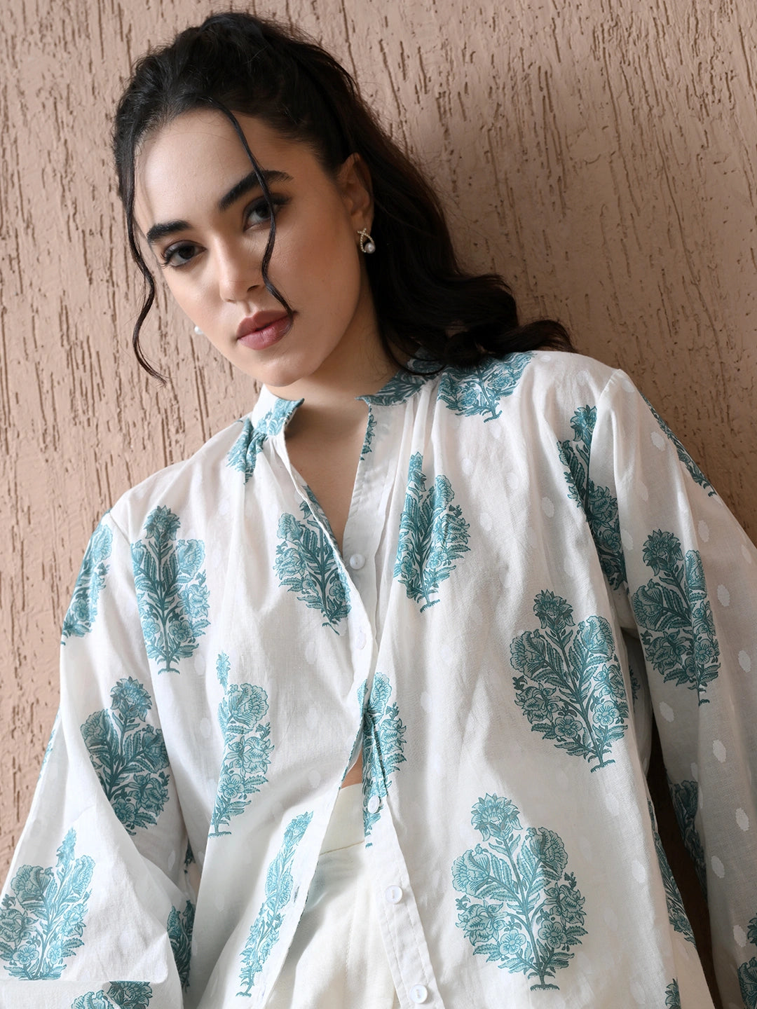 Indie Teal Shirt