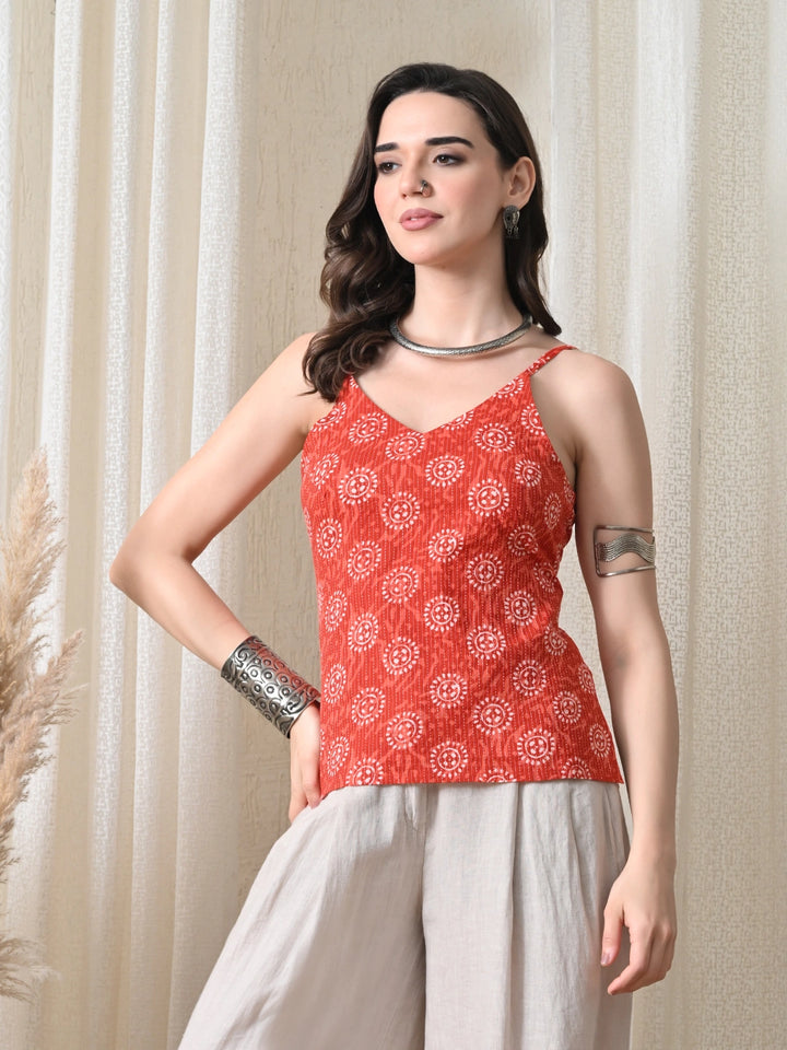 Aura Kesari Top