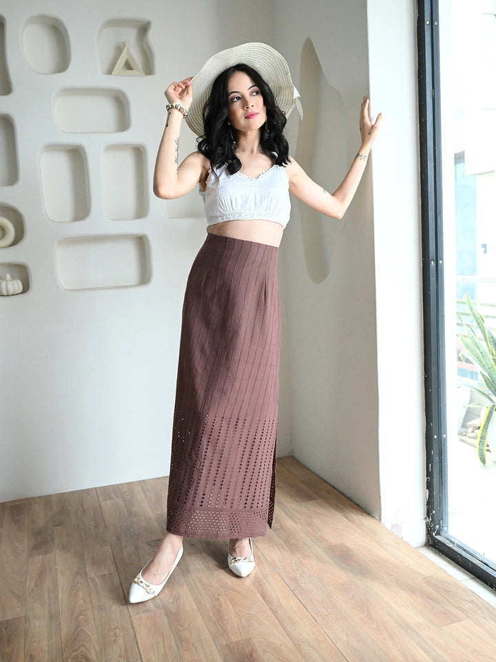 Brown Breeze Skirt