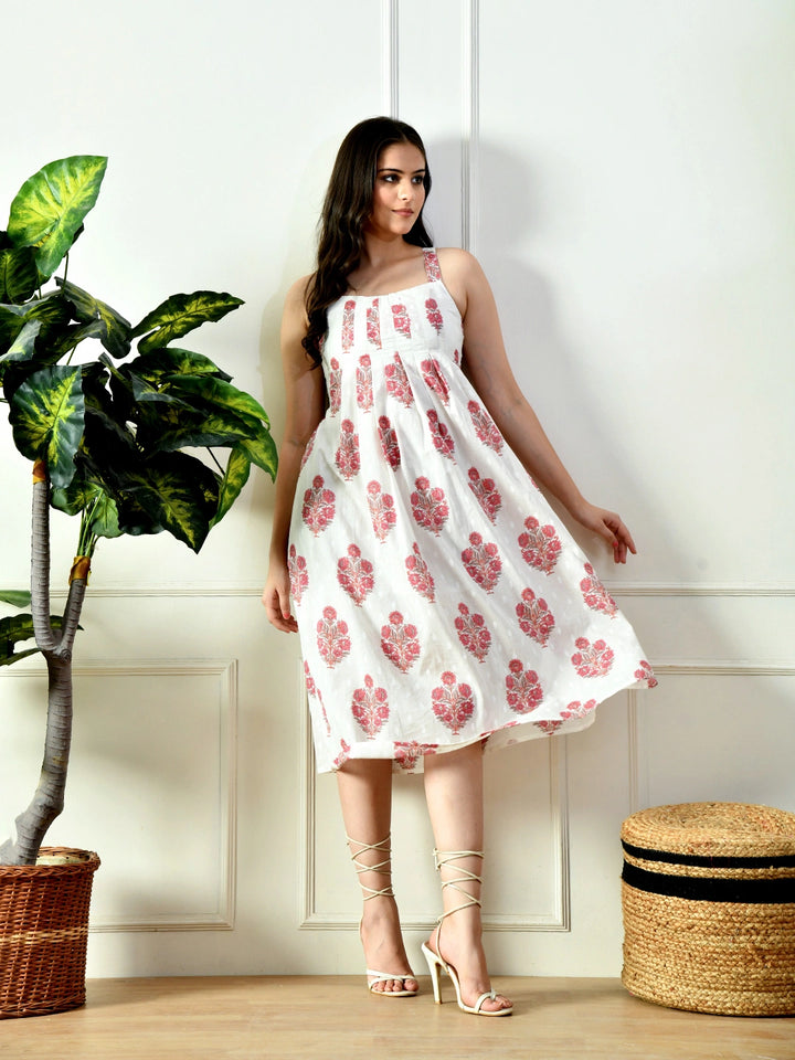 Blooms Berry Dress