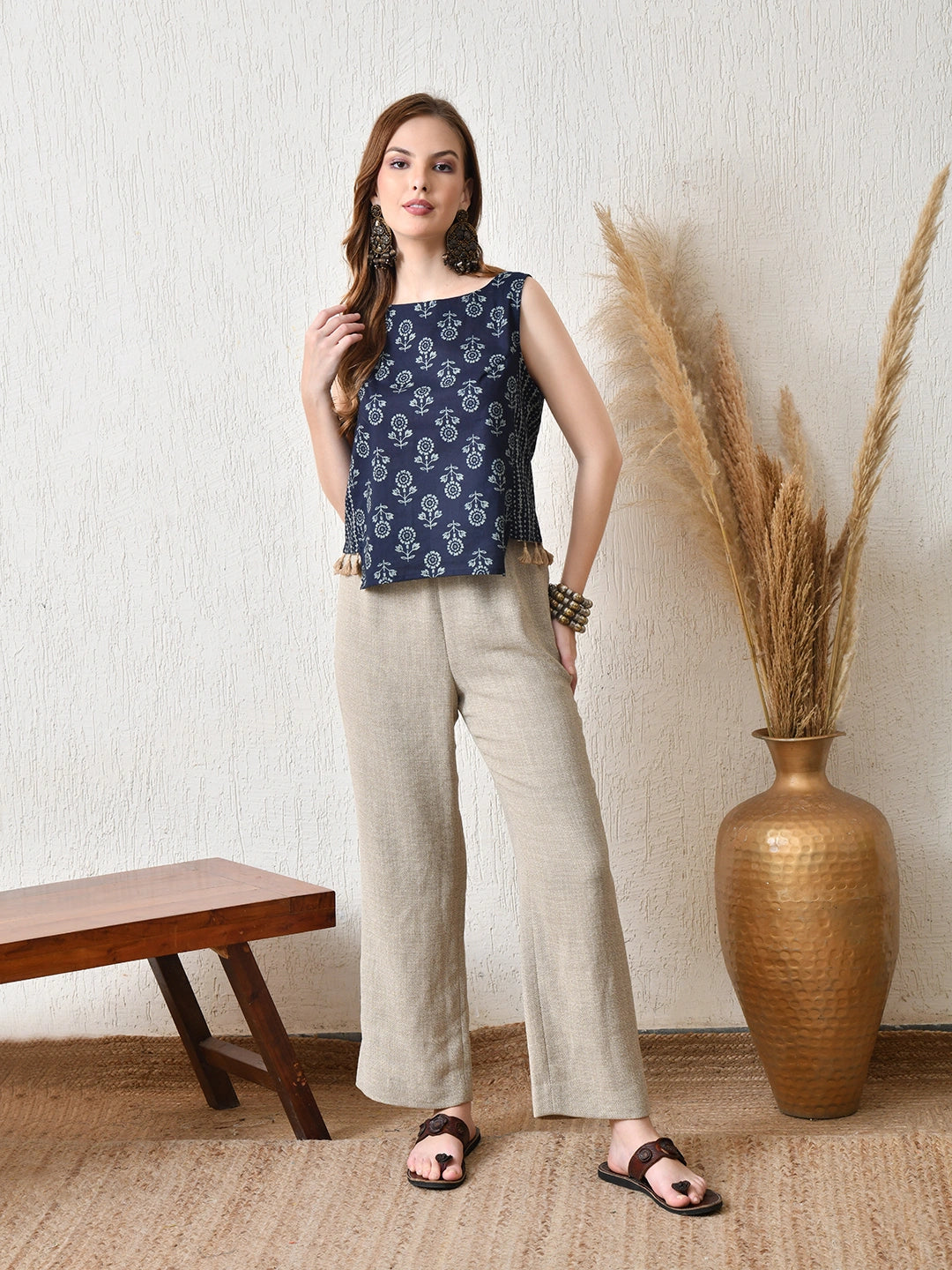 Boho Tassel Top