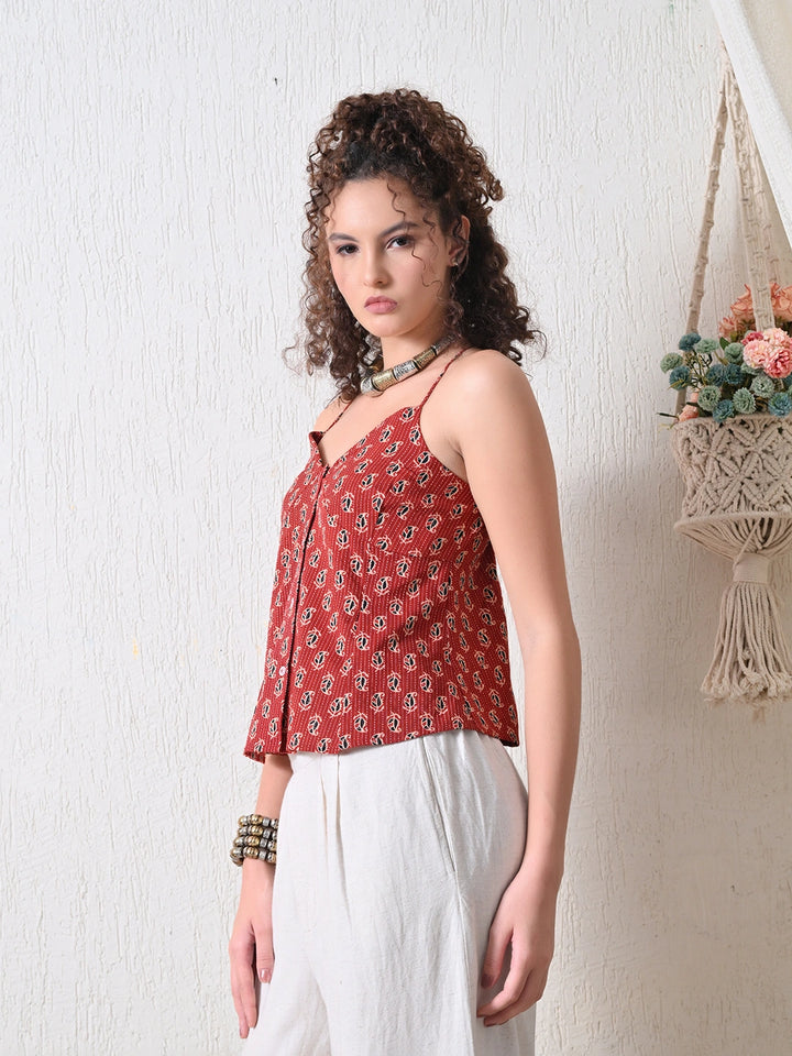 Gul-Kaari Top