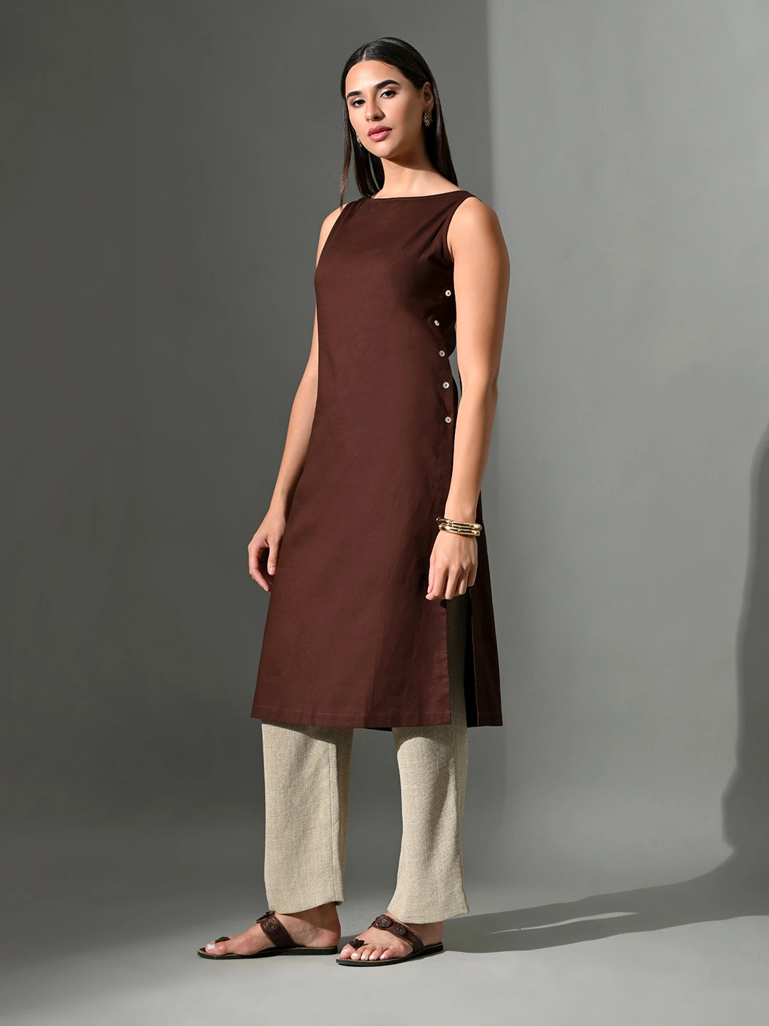 Angira Buttonline Kurti