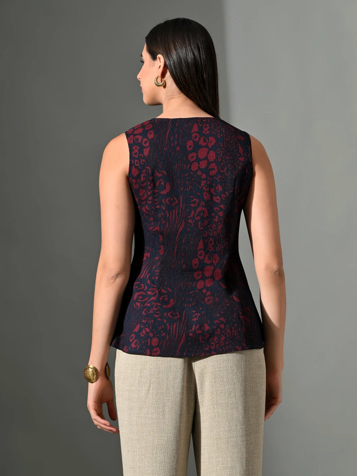 Surmayi Scarlet Vest