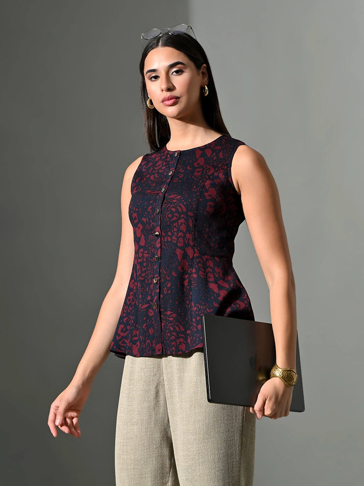 Surmayi Scarlet Vest