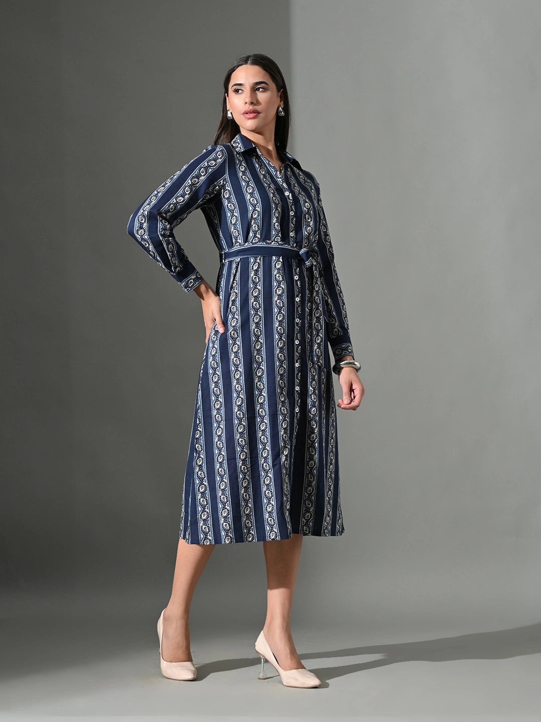 Mehraz Stripe Dress
