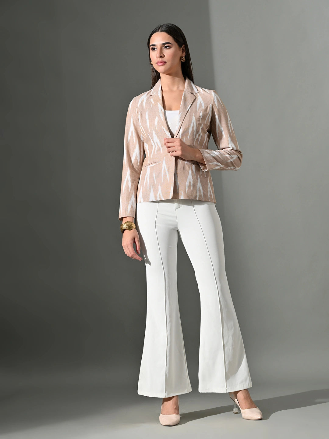 Reet Rang Ikkat Blazer