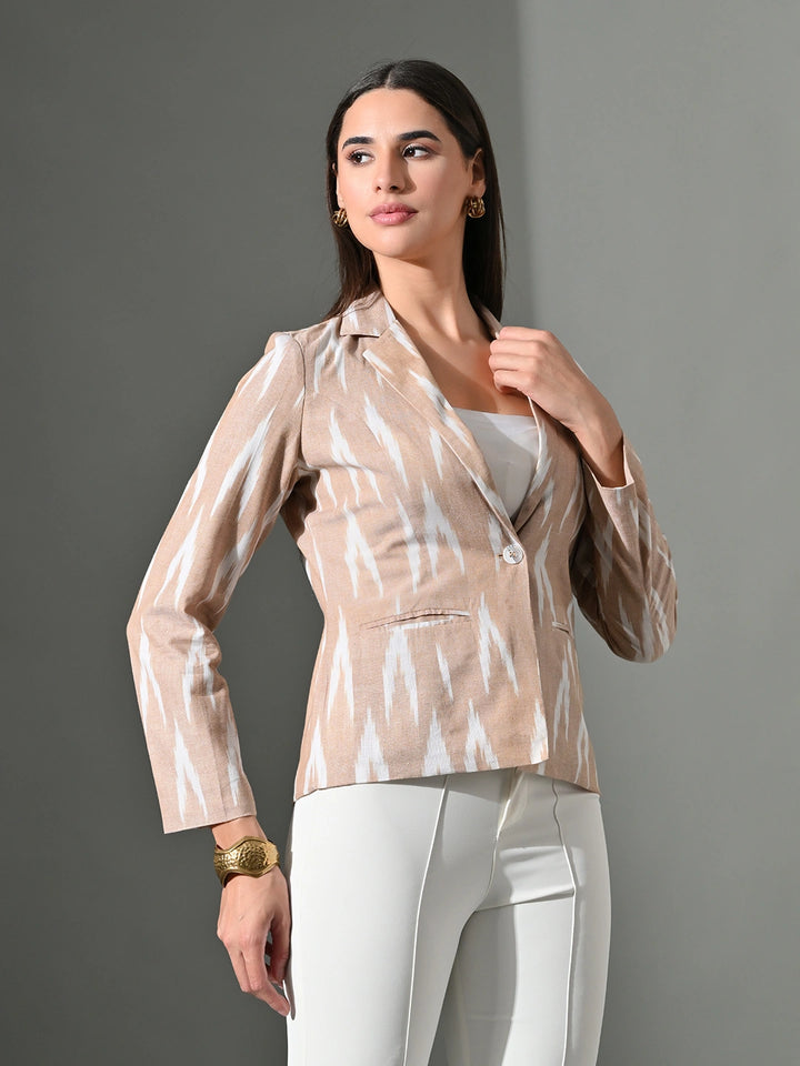 Reet Rang Ikkat Blazer