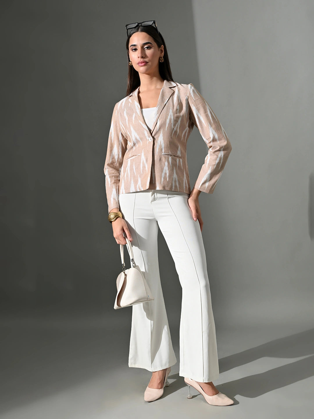 Reet Rang Ikkat Blazer