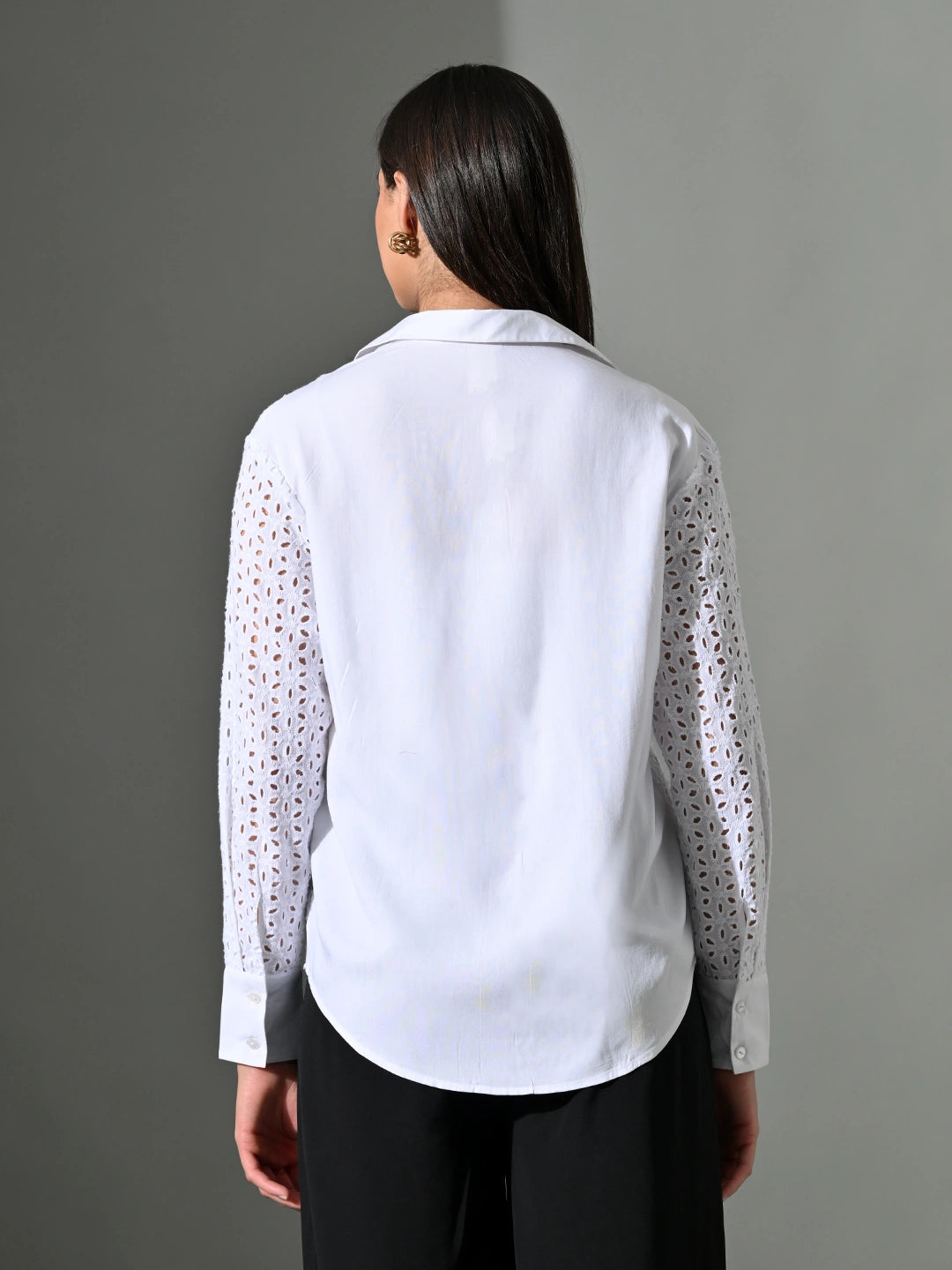 Sunlit Eyelet Shirt