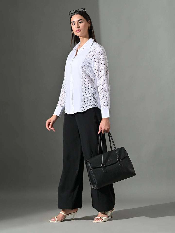 Sunlit Eyelet Shirt