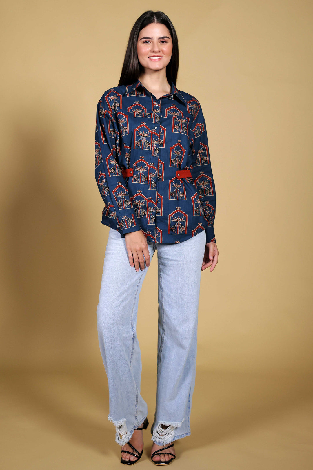 Heritage Charm Printed Shirt