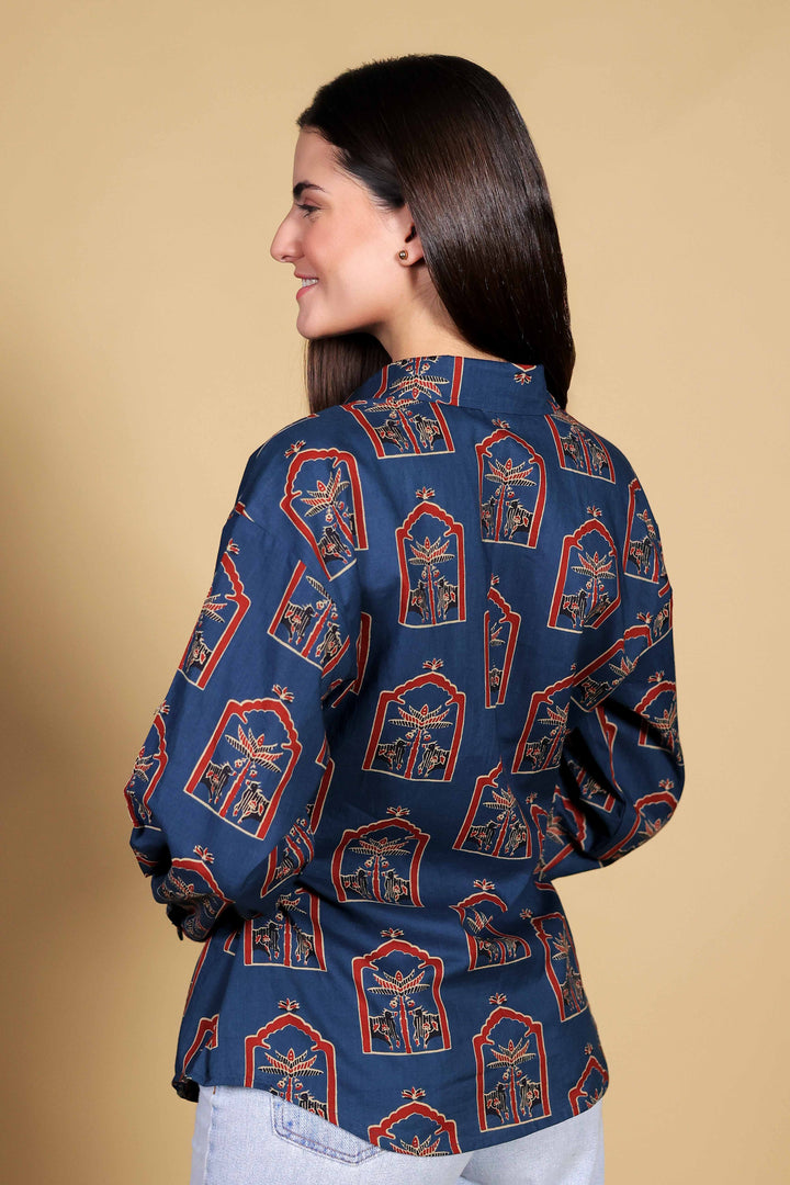 Heritage Charm Printed Shirt