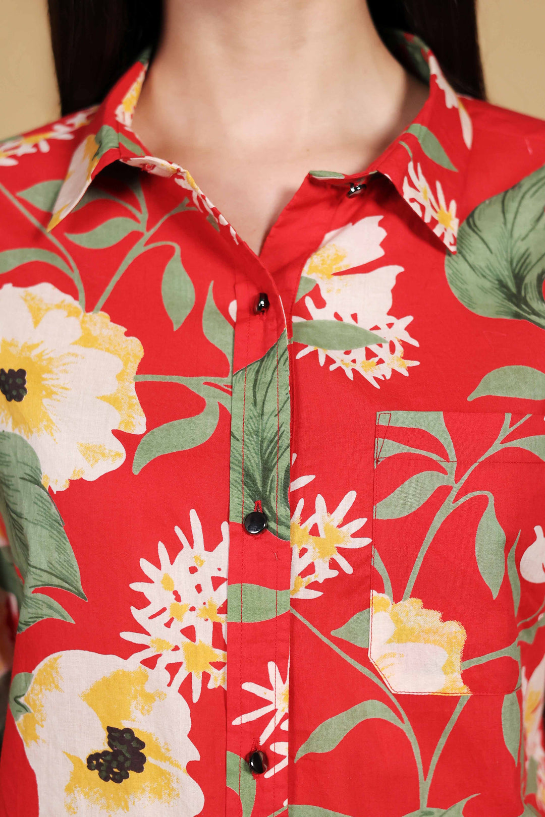 Red Garden Luxe Shirt