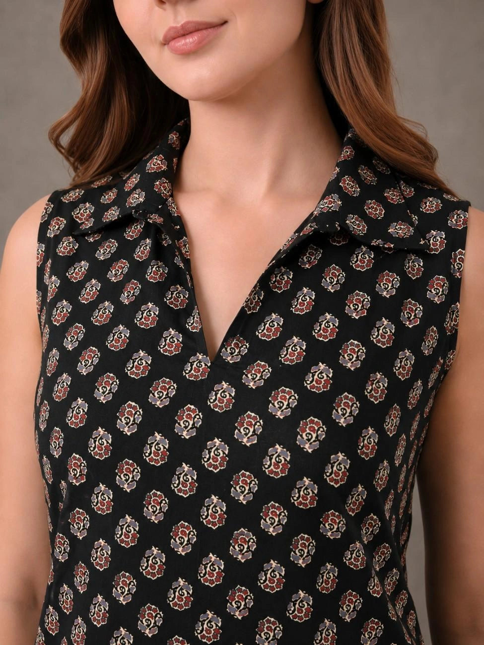 Avira Black Kurta